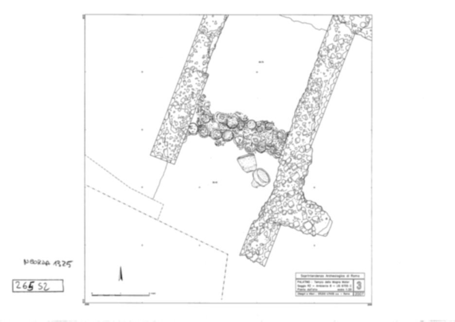 Roma, Palatino. Area sud-ovest. Tempio della Magna Mater