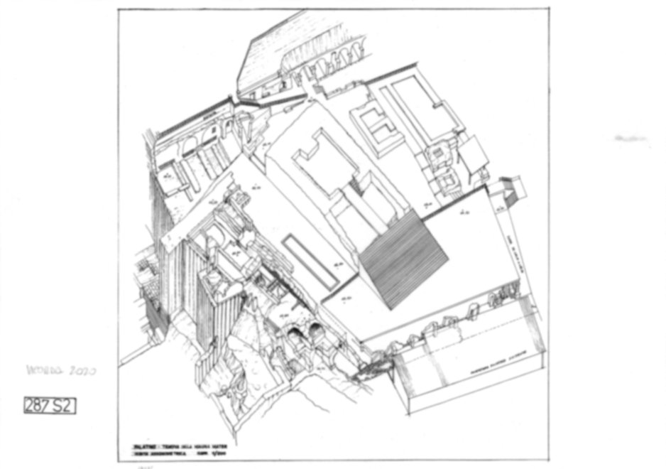 Roma, Palatino. Area sud-ovest. Pendici. Tempio della Magna Mater