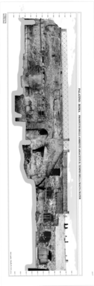 Roma, Palatino. Area sud-ovest. Pendici. Tempio della Magna Mater