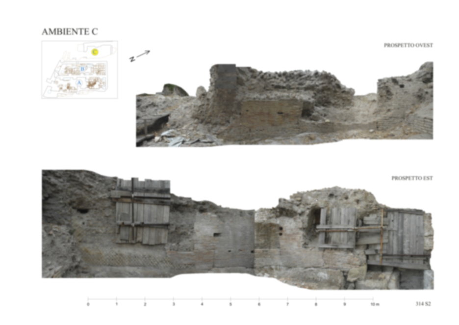 Roma, Palatino. Area sud-ovest. Pendici. Tempio della Magna Mater