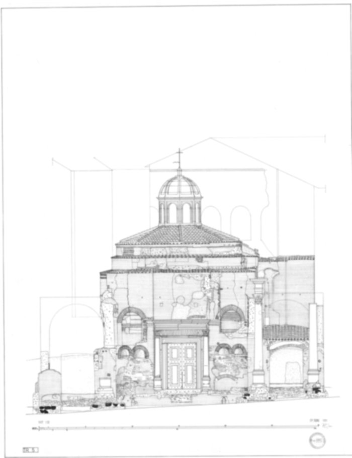 Roma, Foro Romano. Tempio di Romolo