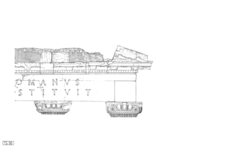 Roma, Foro Romano. Tempio di Saturno