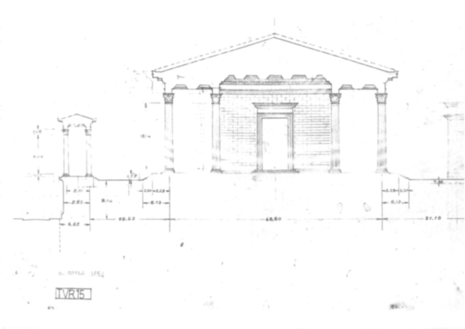 Roma, Foro Romano. Tempio di Venere e Roma, S. Maria Nova - S. Francesca Romana, Uffici, Antiquario Forense