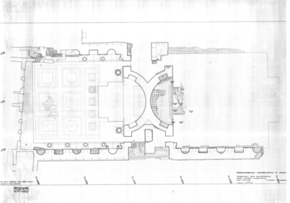 Roma, Foro Romano. Tempio di Venere e Roma