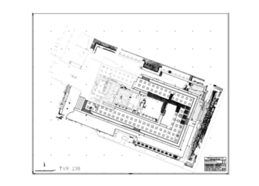 Roma, Foro Romano. Tempio di Venere e Roma, S. Maria Nova - S. Francesca Romana, Uffici, Antiquario Forense