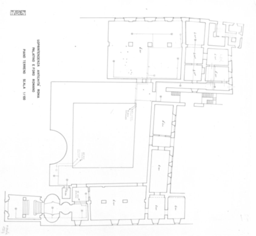 Roma, Foro Romano. Tempio di Venere e Roma, S. Maria Nova - S. Francesca Romana, Uffici, Antiquario Forense