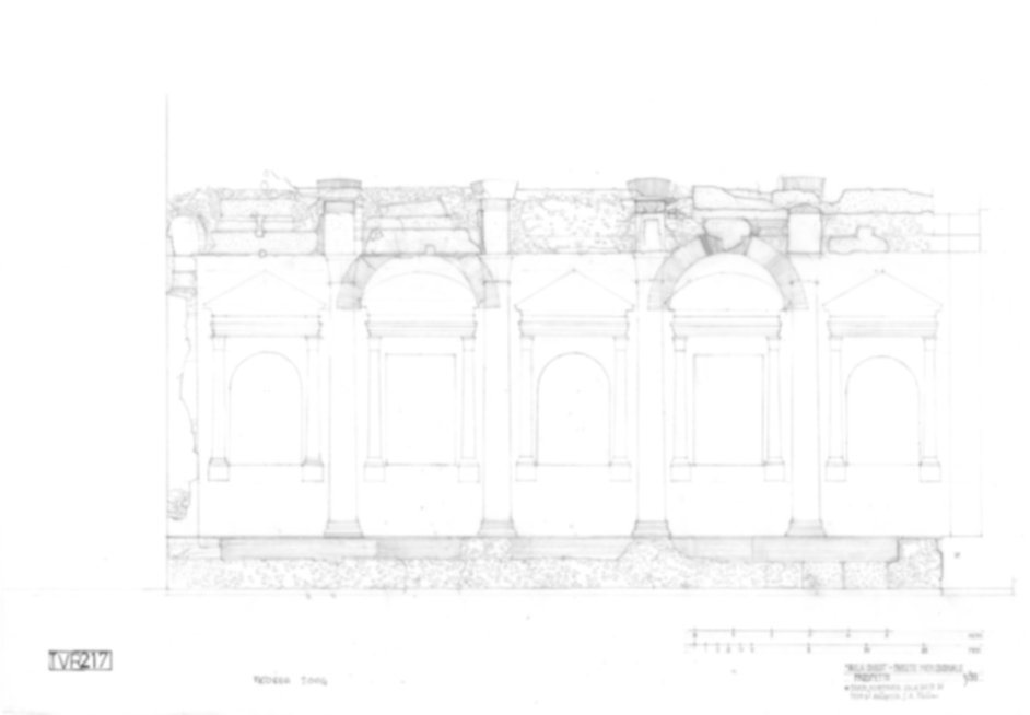 Roma, Foro Romano. Tempio di Venere e Roma