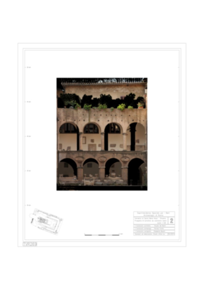 Roma, Foro Romano. Tempio di Venere e Roma, S. Maria Nova - S. Francesca Romana, Uffici, Antiquario Forense
