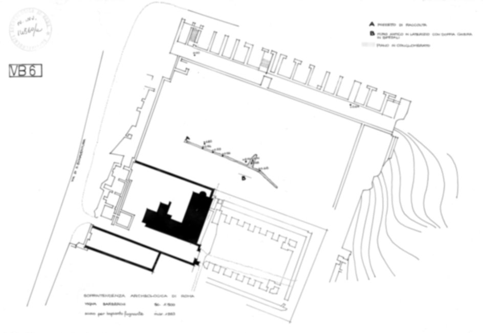 Roma, Palatino. Vigna Barberini. Tempio di Elagabalo - S. Sebastiano; S. Bonaventura