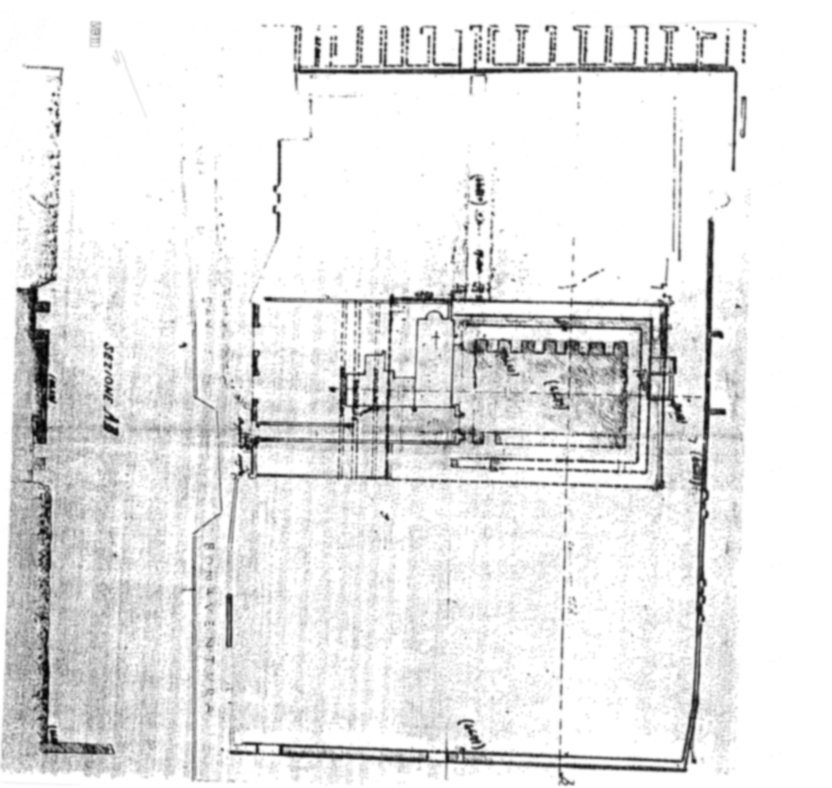 Roma, Palatino. Vigna Barberini. Tempio di Elagabalo - S. Sebastiano; S. Bonaventura