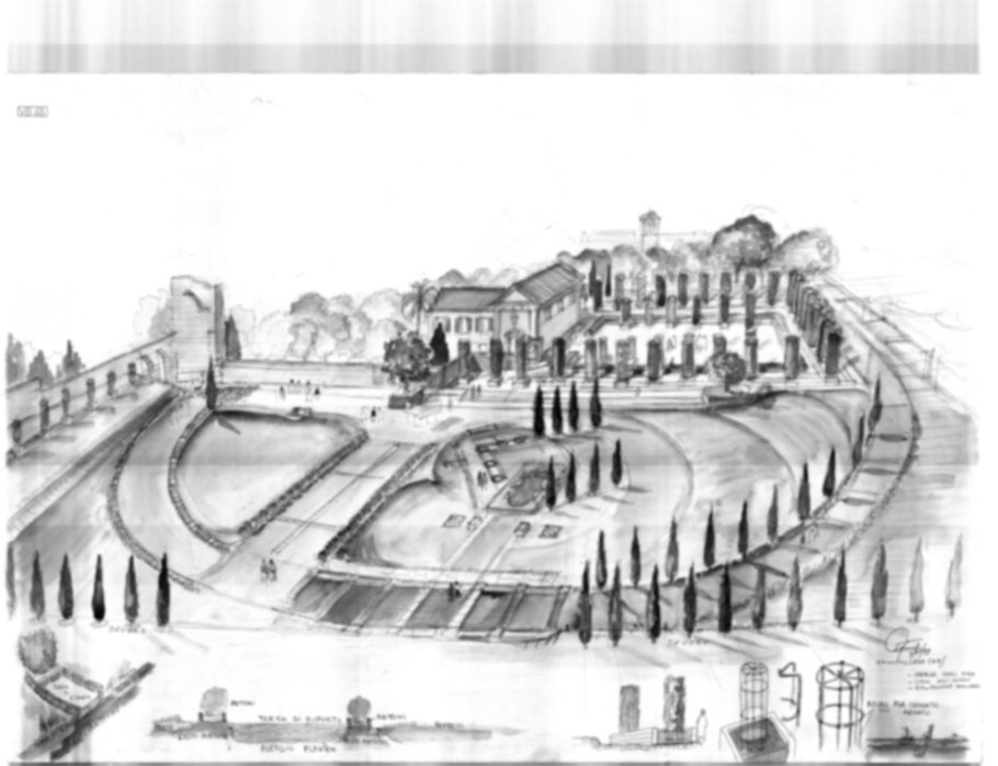 Roma, Palatino. Vigna Barberini. Tempio di Elagabalo - S. Sebastiano; S. Bonaventura