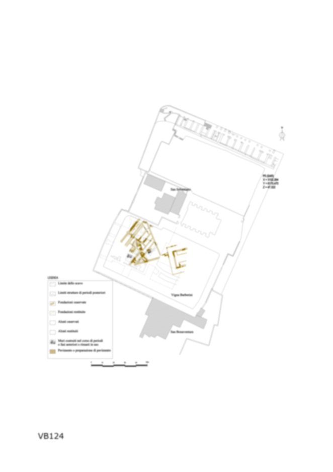 Roma, Palatino. Vigna Barberini. Tempio di Elagabalo - S. Sebastiano; S. Bonaventura