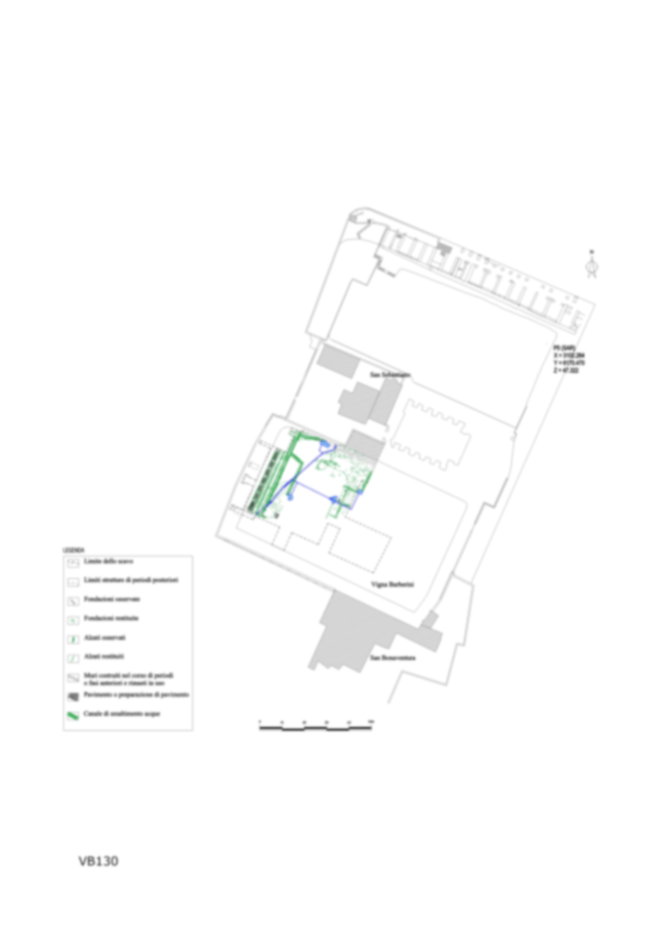 Roma, Palatino. Vigna Barberini. Tempio di Elagabalo - S. Sebastiano; S. Bonaventura