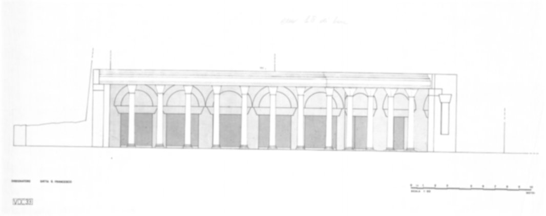 VDC33 - Roma, Foro Romano. Scavo via della Consolazione; lato ovest Foro Romano; Portico degli Dei Consenti