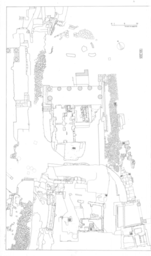 Roma, Foro Romano. Scavo via della Consolazione; lato ovest Foro Romano