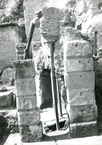 002287 - scavo archeologico - Palatino, Casa di Augusto, scavi dell'ambiente S; senza negativo