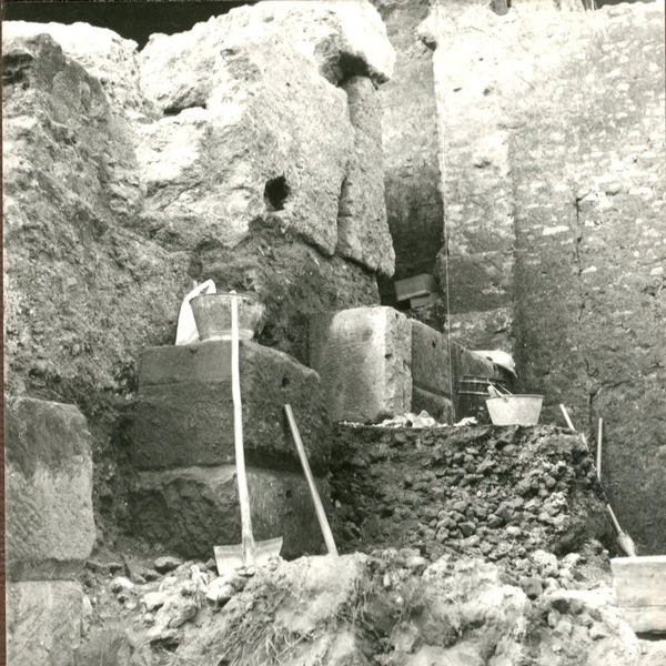 002291 - scavo archeologico - Palatino, Casa di Augusto, scavi dell'ambiente S; senza negativo