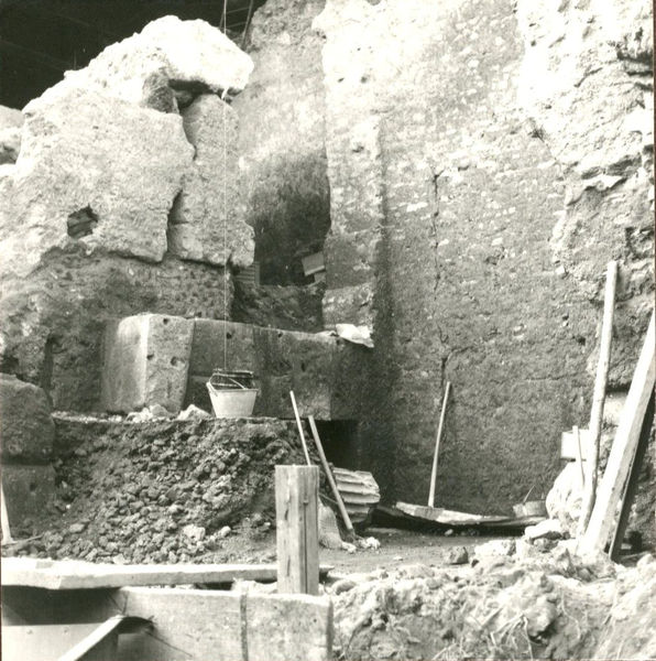 002294 - scavo archeologico - Palatino, Casa di Augusto, scavi dell'ambiente S; senza negativo