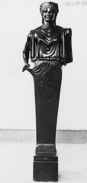 C000649 - restauro - Colosseo, settore occidentale, primo ordine, lavori di movimentazione di elementi architettonici dagli ipogei al primo ordine; neg. serie I120