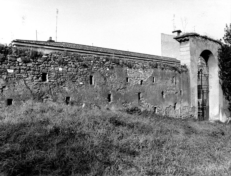005448 - monumento - Veduta del muro di cinta