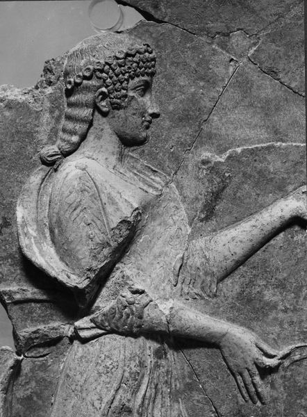 C000861 - monumento - Colosseo, ipogei, settore sud-orientale, veduta di uno dei corridoi curvilinei;  neg. serie I262