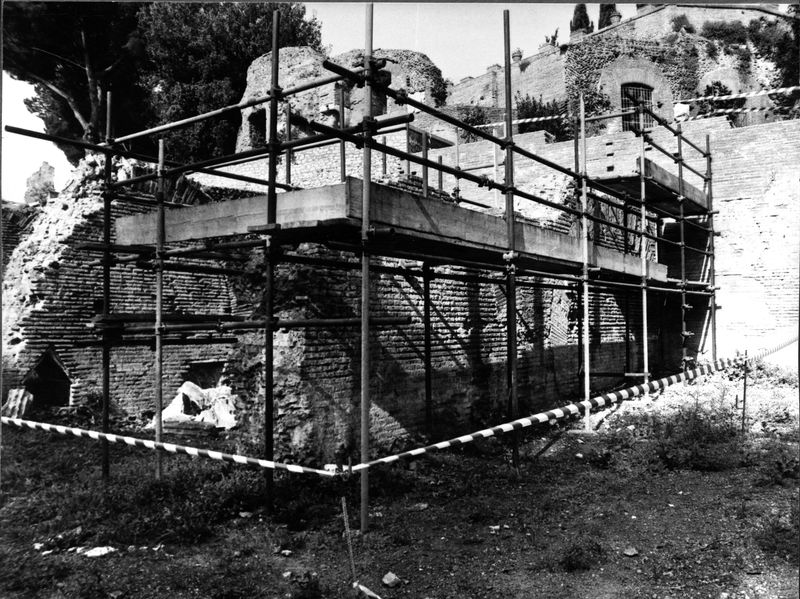 005577 - monumento - Clivio Palatino, ambiente F: ricognizione 1983