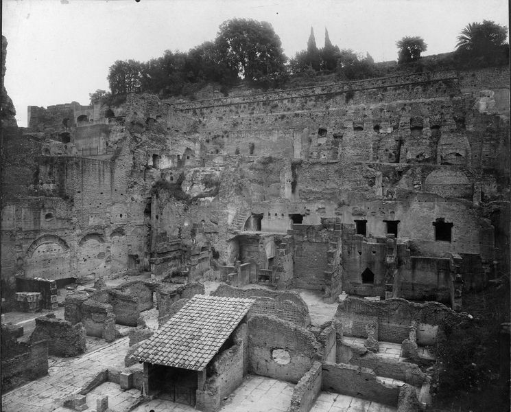 015439 - monumento - Foro Romano, Horrea Agrippiana, veduta generale; neg. serie C, n. 638