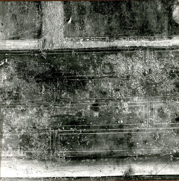 001931 - reperto - Casa di Augusto, ambiente 12, c.d. della rampa: pittura parietale in secondo stile pompeiano, su supporti. Anno di ripresa: settembre 1978
Bibliografia: Musatti, G. "Casa di Augusto sul Palatino. L'intervento di restauro e considerazioni sulla decorazione pittorica" in Bollettino d'Arte 2, aprile-giugno 2009 (serie VII) pp. 21 e ss. /  Iacopi, I. "La Casa di Augusto, le pitture" Electa 2007 

Neg. serie 6x6  nÂ° E 4434