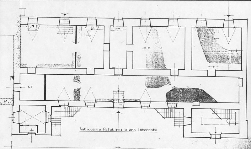 C001094 - monumento - Colosseo, versante settentrionale, summa cavea. Particolare della muratura dell'Attico; neg. serie I289