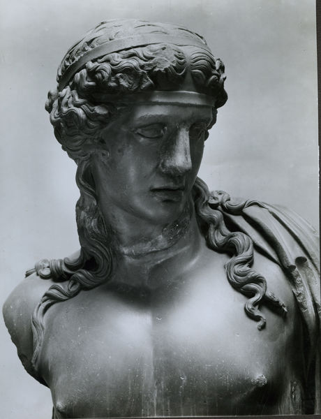 C001266 - elaborato grafico - Colosseo, ingresso occidentale, primo ordine. Particolare dell'affresco raffigurante la cittÃ  di Gerusalemme (XVI-XVII secolo); neg. serie L19