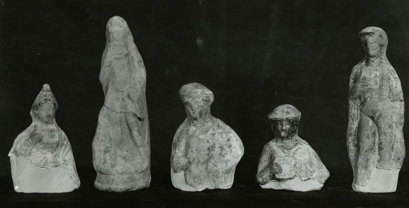 C001282 - elaborato grafico - Colosseo, ingresso occidentale, primo ordine. Particolare dell'affresco raffigurante la cittÃ  di Gerusalemme (XVI-XVII secolo); neg. serie L20