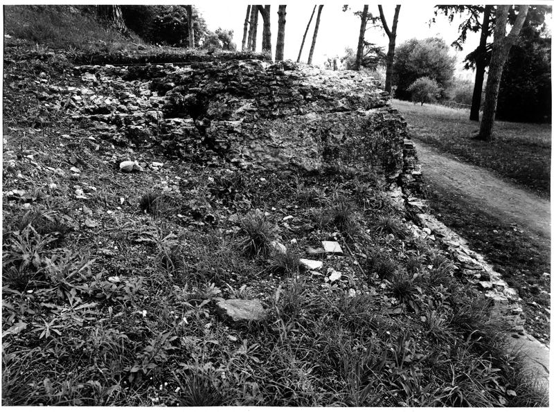 002982 - monumento - Strutture Imperiali prospicenti la via di S. Gregorio: luglio 1992