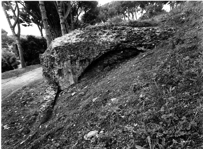002977 - monumento - Strutture Imperiali prospicenti la via di S. Gregorio: luglio 1992