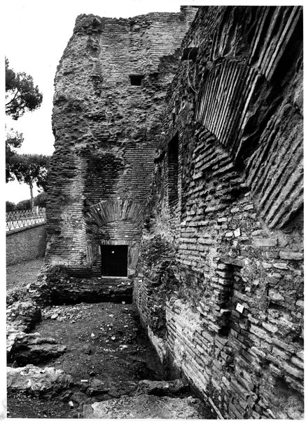 002964 - monumento - Strutture Imperiali prospicenti la via di S. Grecorio: luglio 1992