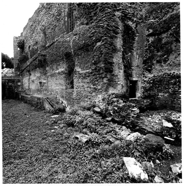 002962 - monumento - Strutture Imperiali prospicenti la via di S. Grecorio: luglio 1992