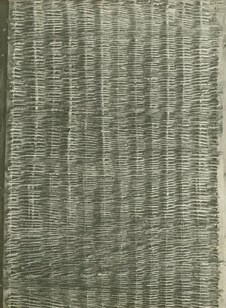 002913 - monumento - Palatino, ricostruzione delle capanne protostoriche, esempio di graticcio (studi Boni); neg. serie E, img. n. 1954