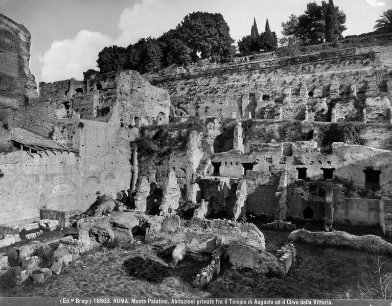 015436 - monumento - Foro Romano, Horrea Agrippiana, veduta generale; FILM n. 2905 (riproduzione)