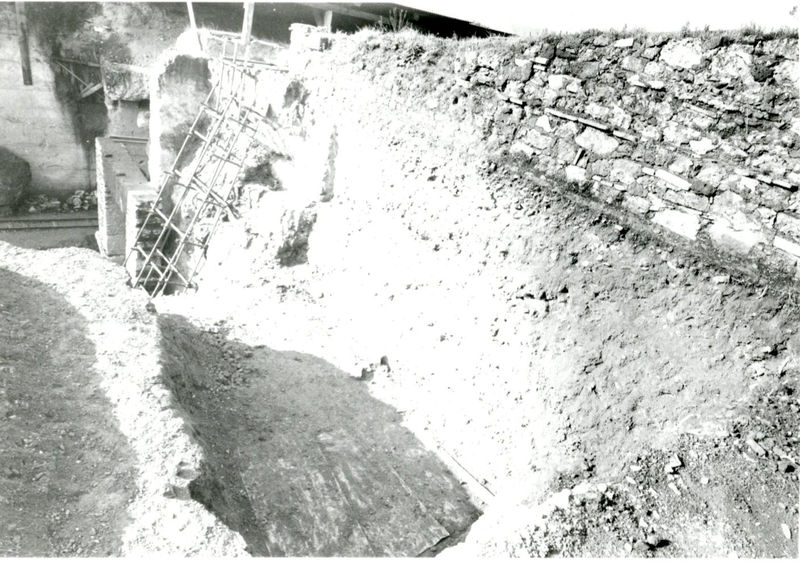 002457 - scavo archeologico - Casa di Augusto, settore ovest del peristilio orientale. Anno di scavo 1971. Neg. serie Film nÂ° 290