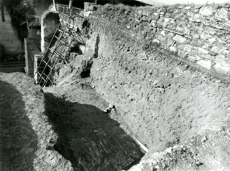 002466 - scavo archeologico - Casa di Augusto, settore ovest del peristilio orientale. Anno di scavo 1971. Neg. serie Film nÂ° 290