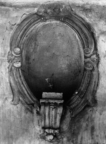 005895 - monumento - Palatino, Horti Farnesiani, il Ninfeo della pioggia, una nicchia (dono della biblioteca Hertziana); senza negativo