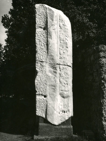 C002251 - restauro - Colosseo, settore sud, primo ordine, documentazione dello stato di incuria, 1985; neg. serie L, n. 300