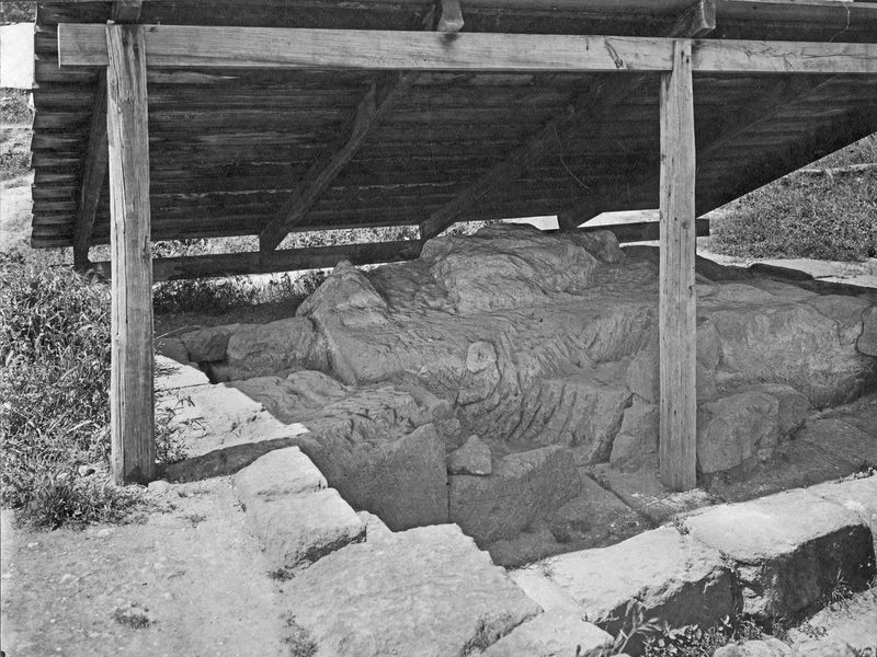 018985 - monumento - Foro Romano, Volcanal, veduta; senza negativo