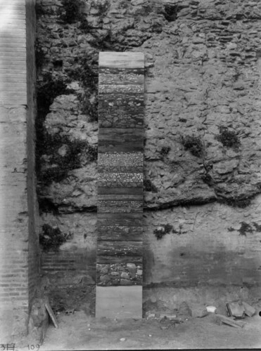  - Foro Romano. Comizio-Niger Lapis. Disegno. Stratigrafia