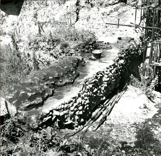 C002475 - reperto - Colosseo, ipogei, collettore est, aghi in osso rinvenuti nello strato II B; neg. serie L, n. A 231