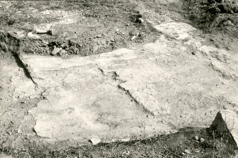 C002481 - reperto - Colosseo, ipogei, collettore ovest, lucerna; neg. serie L, n. A 231