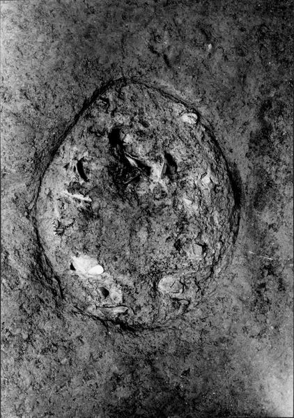 013774 - scavo archeologico - Foro Romano,Equus Domitiani,  esplorazioni stratigrafiche, strato XII, fossetta ricolma; neg. serie F, n. 317