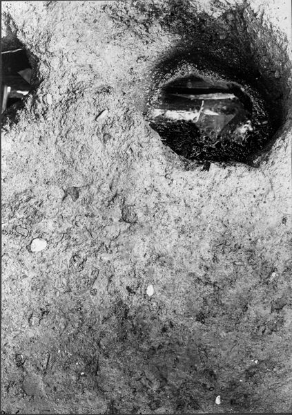 013787 - scavo archeologico - Foro Romano,Equus Domitiani,  esplorazioni stratigrafiche, strato XXII - fossette; neg. serie F, n. 346