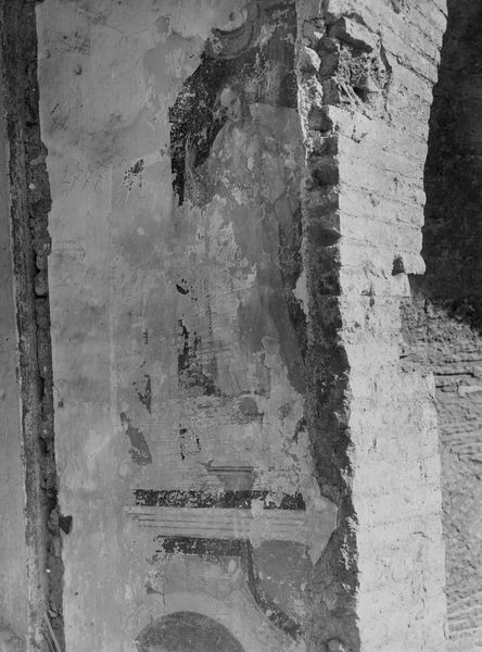 010178 - elaborato grafico - Palatino, Domus Augustana, Villa Mills, Loggia Mattei, affresco della Villa Mattei (?) (settembre 1927); neg. serie E, n. 760. Inv. n. 1445