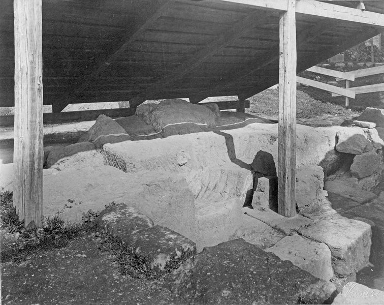 018983 - monumento - Foro Romano, Volcanal , veduta; neg. serie 21x27 n. 26. N. inv. 7603