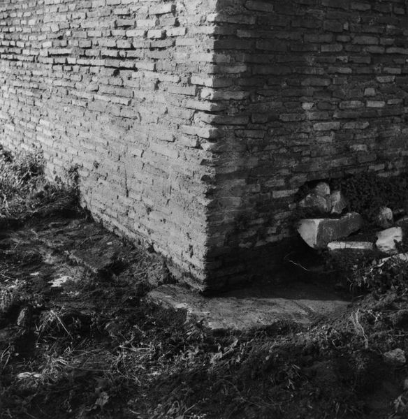 012754 - monumento - Foro Romano, Colonna di Foca, particolare della cortina del basamento; senza negativo, dono Boethius